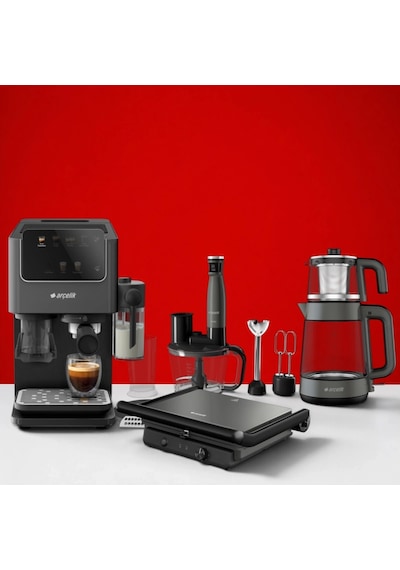 Arçelik Espresso Mutfak Paketi Em 8550 Rhb 6050 G Tmw 6046 G Cm 6964 G Çok Renkli
