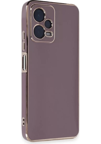 Newface Xiaomi Poco X5 5g Kılıf Volet Silikon - Mor