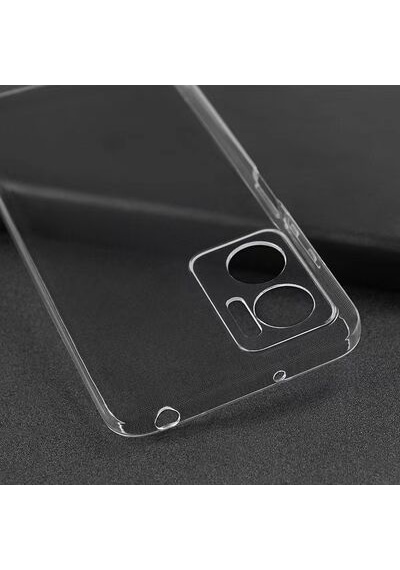 Xiaomi Redmi 10 5g İle Uyumlu Kılıf Şeffaf Kamera Korumalı Esnek Silikon Telefon Kılıfı Kapak