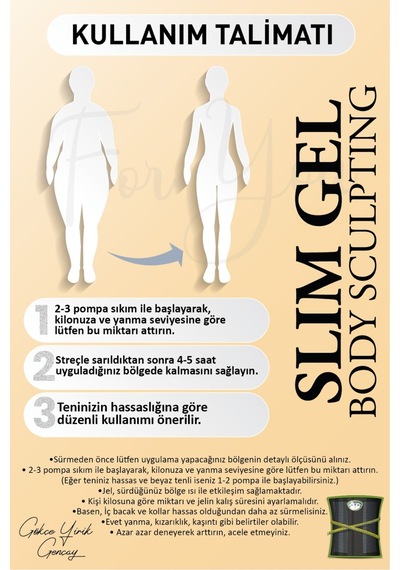 Selülit, Çatlak Gidermeye Yardımcı Ve Sıkılaştırıcı Slim Jel, Selülit Kremi 2x250 Ml