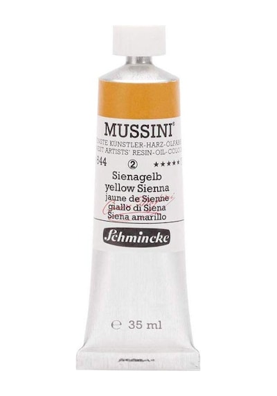 Mussini 35Ml Yağlı Boya Seri:2 No:644 Yellow Sienna