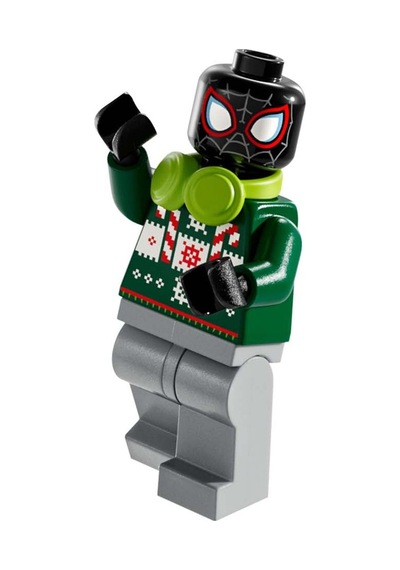 Spider-man 2024 Mikro Yapılar - Day 13 - Miles Morales With Headphones And Cell Phone
