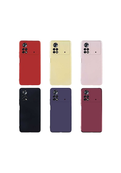 Zore Poco X4 Pro 5g Kılıf Nvth Premier Silikon Kapak - Rose Gold