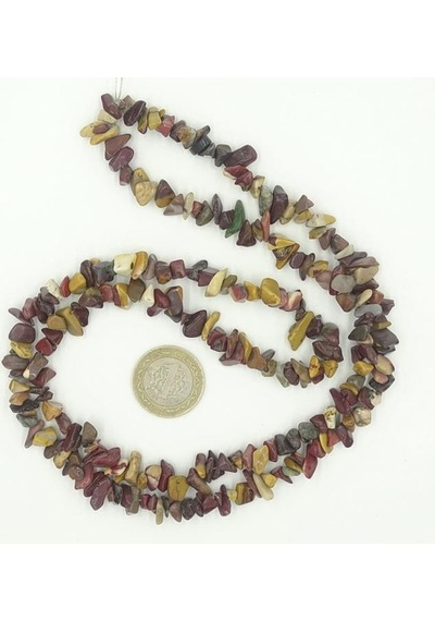 Mokait Jasper Kırıktaş Dizi-80  Cm Gümüş