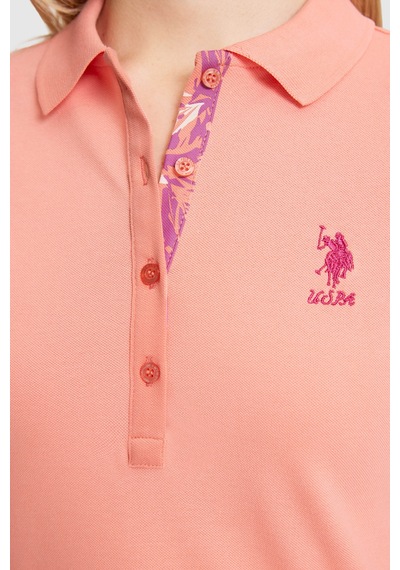 U.S. Polo Assn. U.s. Polo Assn. Kadın Mercan Tişört Basic 50321798-vr204 Coral U.S. Polo Assn. U.s. Polo Assn. Kadın Mercan Tişört Basic 50321798-vr204 Coral
