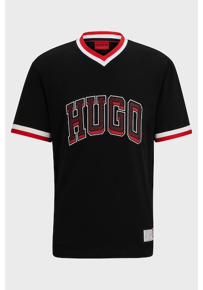 Hugo Erkek T Shirt 50510173 001 Siyah Siyah