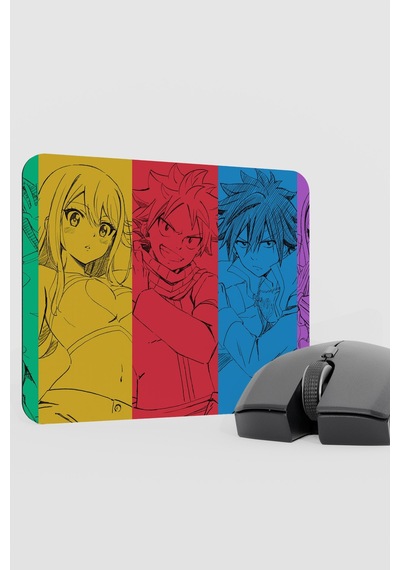 Fairy Tail Anime V5 - 22x18 Gaming Kauçuk Kaymaz Taban Mouse Pad Fare Altlığı