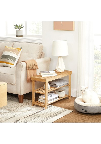 Ayakkabı Rafı, Ayakkabı Dolabı, Oturma Banklı, Bambu, 3 Raf Zeminli, 70 X 28 X 45 Cm, Koridor, Banyo, Oturma Odası Ve Antre İçin Ideal Lbs04n Diğer Ayakkabı Rafı, Ayakkabı Dolabı, Oturma Banklı, Bambu, 3 Raf Zeminli, 70 X 28 X 45 Cm, Koridor, Banyo, Oturma Odası Ve Antre İçin Ideal Lbs04n Diğer