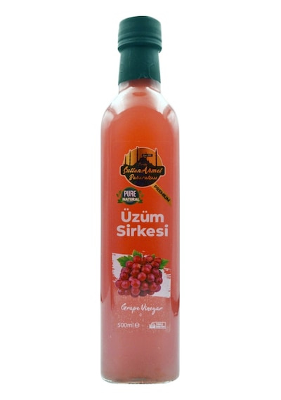 Üzüm Sirkesi %100 Katkısız Doğal 500 Ml Özel Üretim