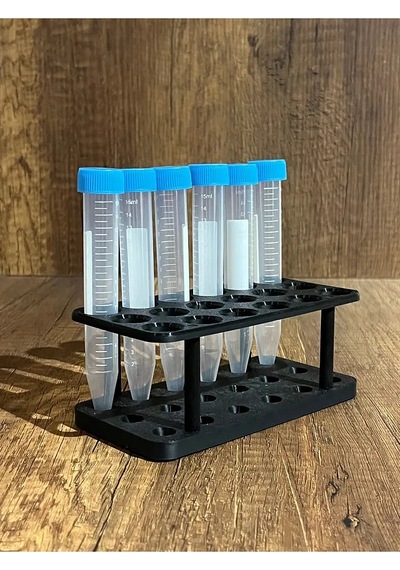 15ml Falkon Minimal Deney Tüpü Standı 6 3 Tüpler Görsel Amaçlıdır