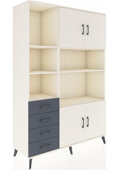 Hyperion Dolap 8 Raflı 4 Çekmeceli 4 Kapaklı 132x44x195 Aytaşı-aytaşı/antrasit Aytası/antrasıt - Aytası Hyperion Dolap 8 Raflı 4 Çekmeceli 4 Kapaklı 132x44x195 Aytaşı-aytaşı/antrasit Aytası/antrasıt - Aytası