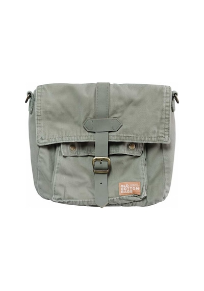 Old Cotton Cargo Branco Bag Postacı Tablet Evrak Laptop Okul Notebook Çantası Haki