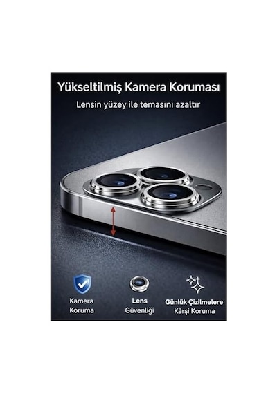 İphone 17 Air İle Uyumlu Kamera Lens Koruyucu Cam, Hd Şeffaf Temperli Camera Lens Protector, Çizilmeye Dayanıklı Lens Cover, Metal Görünüm Çerçeveli Kamera Koruma Siyah, İphone 17 Air İphone 17 Air İle Uyumlu Kamera Lens Koruyucu Cam, Hd Şeffaf Temperli Camera Lens Protector, Çizilmeye Dayanıklı Lens Cover, Metal Görünüm Çerçeveli Kamera Koruma Siyah, İphone 17 Air