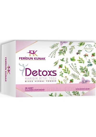 Feridun Kunak Detox Karışık Bitki Tozu 30 Saşe