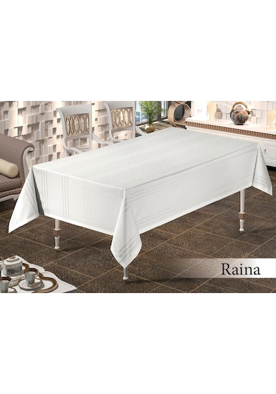 Kolber Masa Örtüsü Raina 160x220 Beyaz