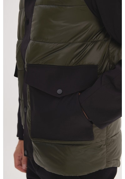 AC&Co / Altınyıldız Classics Erkek Hakı Standart Fit Kapitone Desenli Sabit Kapüşonlu Şişme Mont Haki AC&Co / Altınyıldız Classics Erkek Hakı Standart Fit Kapitone Desenli Sabit Kapüşonlu Şişme Mont Haki