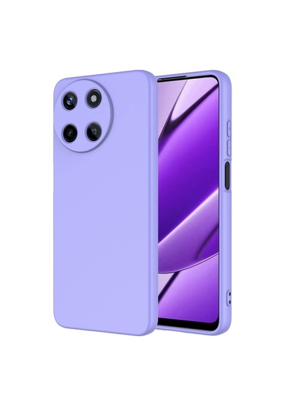 Zore Realme 11 4g Kılıf Omsy Mara Lansman Kapak - Lila