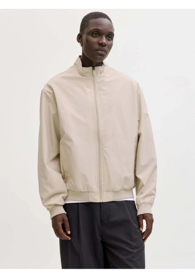 Jack & Jones Jack&jones 12288895 Jjecharge Collar Bomber Moonbeam Erkek Ceket Krem