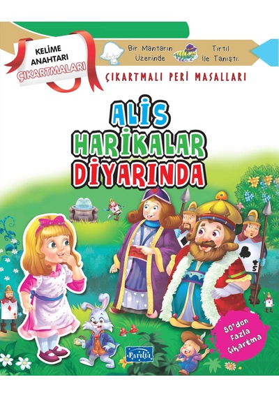 Alis Harikalar Diyarında - Çıkartmalı Peri Masalları