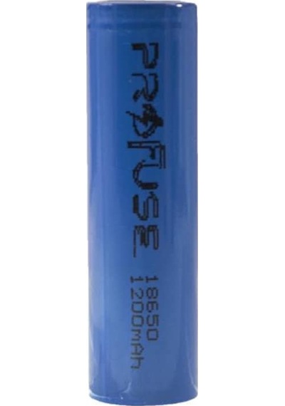 Profuse 1200 mAh 3.7 V Başsız 18650 Li-Ion Şarj Edilebilir Pil