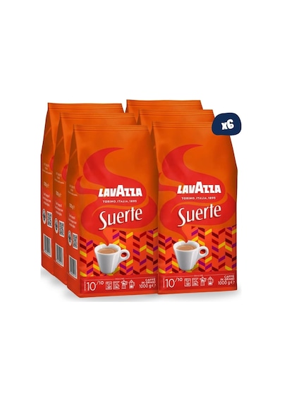 Lavazza Suerte Çekirdek Kahve 1 Koli 6 x 1 KG