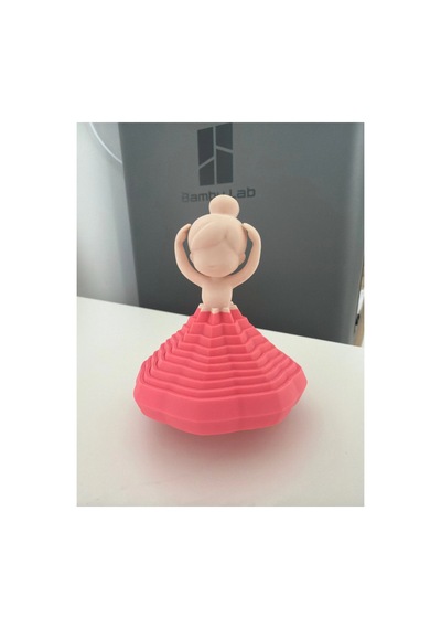 Süpriz Renk Küçük Boy Miss Dahlia Balerin Kız Fidget Oyuncak- 1 Adet -renk Değişebilir