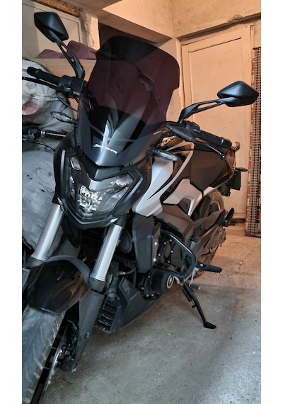 Bajaj Dominar 250 -400 Füme Ön Cam Siperlik ,biadil Marka Tur Camı 42 Cm 2017-2024 Arasmoto