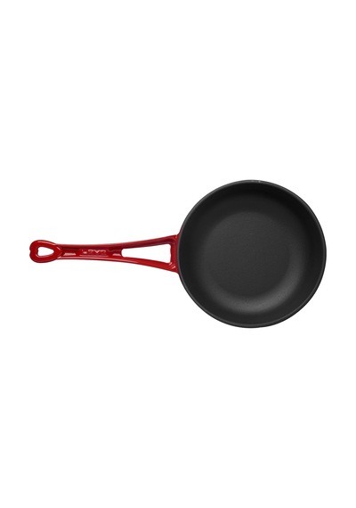 Lava Döküm Yuvarlak Kızartma Tavası Döküm Demir Yekpare Saplı Çap Ø 24cm. 001