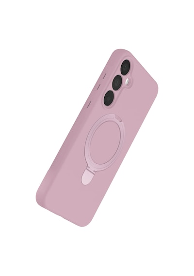 Samsung Uyumlu  Galaxy A16 5g Regal Magsafe Standlı Kapak - Açık Pembe 0.2M-Çok Renkli