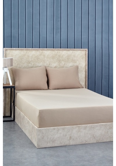 Komfort Home Tek Kişilik Penye Lastikli Çarşaf Seti (477932616)