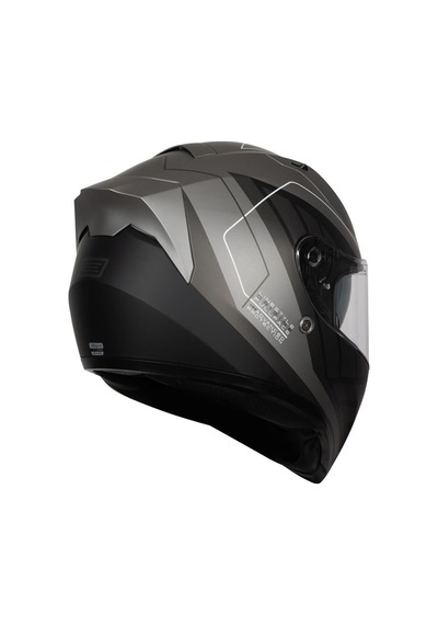 Origine Strada Linestyle Kapalı Kask Siyah - Titanyum
