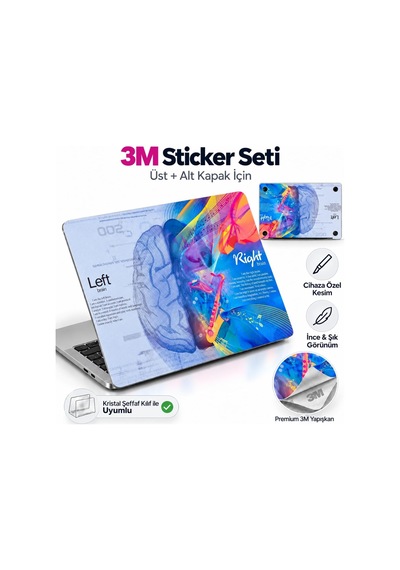 Macbook Air 13.6 İnç Kristal Parlak Şeffaf Sert Kılıf A2681 A3113 A3240 A3449 M2 M3 M4 M5 Uyumlu + Sağ Beyin Sol Beyin Desenli 3m Sticker + Şeffaf Uk Enter Klavye Koruyucu 3'lü Set Beyaz Belirtilmemiş Macbook Air 13.6 İnç Kristal Parlak Şeffaf Sert Kılıf A2681 A3113 A3240 A3449 M2 M3 M4 M5 Uyumlu + Sağ Beyin Sol Beyin Desenli 3m Sticker + Şeffaf Uk Enter Klavye Koruyucu 3'lü Set Beyaz Belirtilmemiş