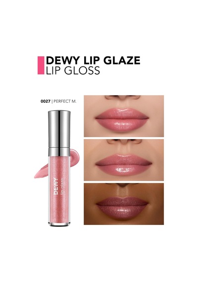 Besleyici Dudak Parlatıcısı - Dewy Lip Glaze - 027 Perfect Moments