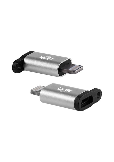 Linktech O189 Micro Usb To Lightning Dönüştürücü Metal Adaptör (551657642)