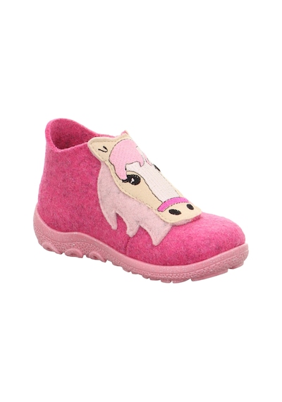 Superfit Happy Octi Pembe Unicorn Çocuk Keçe Panduf Pembe