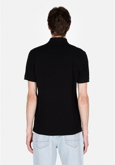 Colin's Colins Regular Fit Polo Yaka Düz Erkek Siyah Kısa Kol Tişört Cl1073960 Q1.v2 Blk Siyah