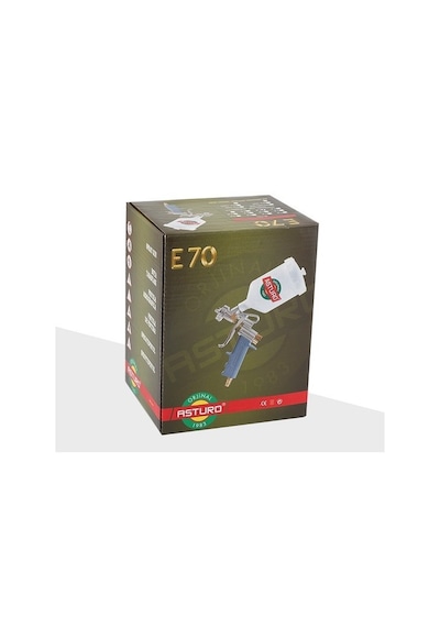 Asturo E70 Boya Tabancası Üstten Depolu 1.4 Mm