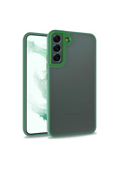 Galaxy S22 Plus Uyumlu Zore Flora Kılıf-yeşil Yeşil