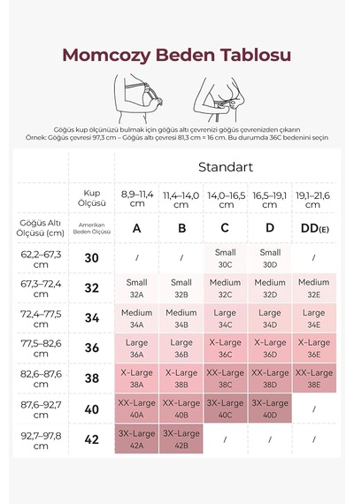 Momcozy Emzirme Sütyeni Medium Bej