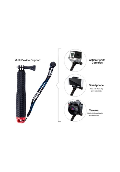 Eken H9r Suya Dayanıklı Teleskopik Kaliteli Monopod Selfi Çubuk