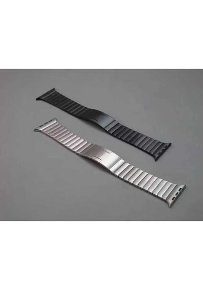 Apple Uyumlu  Watch 40mm Krd-35 Metal Kordon-gri