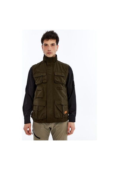 Champp Ranger Çok Cepli Outdoor Erkek Yelek Cmp2503 Yeşil