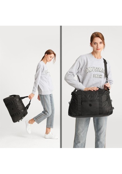 Smart Bags Gumi Kumaş Uniseks Spor Seyahat Çantası 8659 K.gri