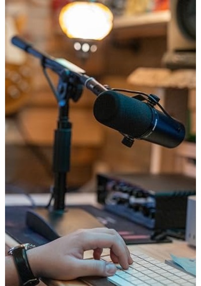 Shure By Tek Bölümlü Bomlu Kompakt, Düşük Profilli Mikrofon Standı Sh-desktop2
