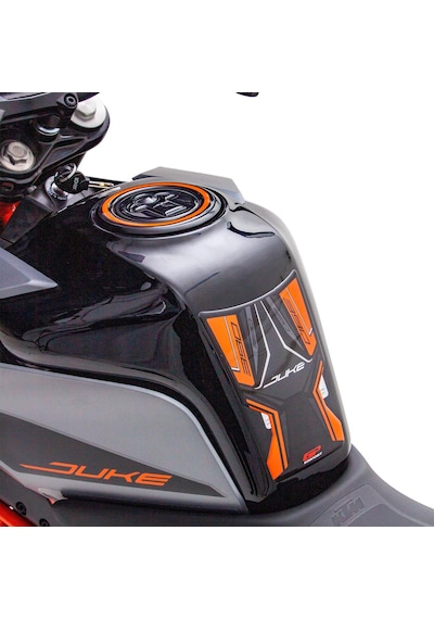 GP Kompozit KTM Duke 390 2017-2022 Uyumlu Tank Pad Turuncu