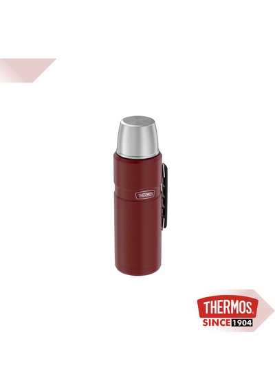 Thermos Sk2020 Stainless King X Large Paslanmaz Çelik Termos 2 Litre Kırmızı
