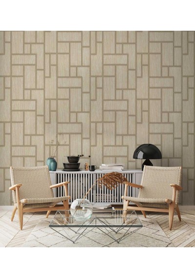 Adawall Duvar Kağıtları Roka Koleksiyonu 23108-3 Renkli
