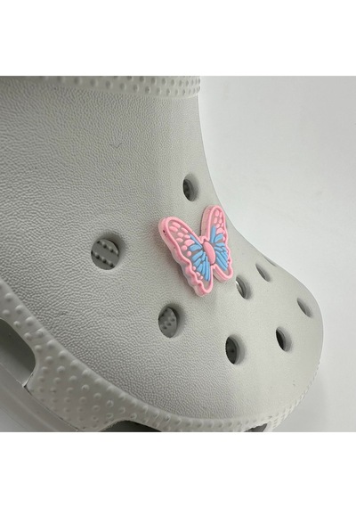 Crocs Terlik Süsü Ve Aksesuarı , Çanta Süsü Jibbitz 3d Büyük Boy Desenli Kelebek Figür Logo Aksesuar Açık Pembe-bebe Mavi Crocs Terlik Süsü Ve Aksesuarı , Çanta Süsü Jibbitz 3d Büyük Boy Desenli Kelebek Figür Logo Aksesuar Açık Pembe-bebe Mavi