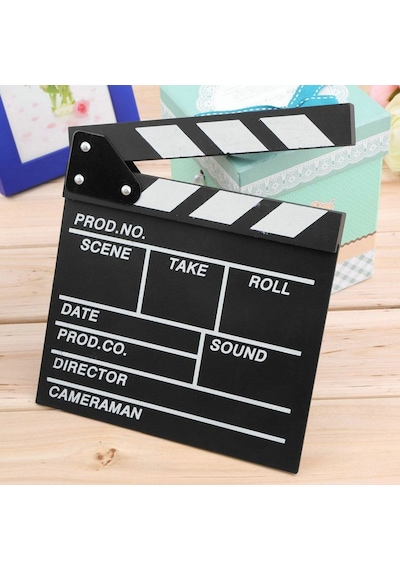 Mini Boy Dekoratif Sinema Klaket Çok Renkli