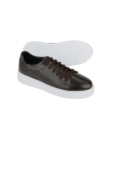 Ziya Erkek Hakiki Deri Sneaker 161423z514 Kahve 161423z514 300 40